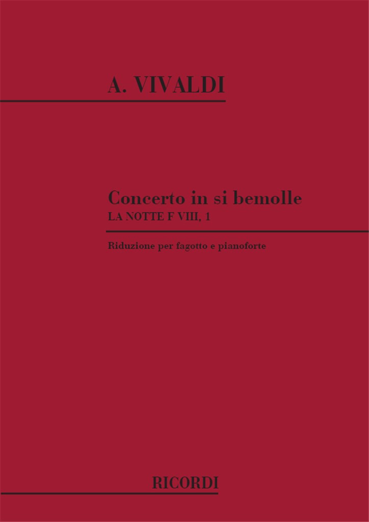 Concerti Per Fg., Archi E B.C.: